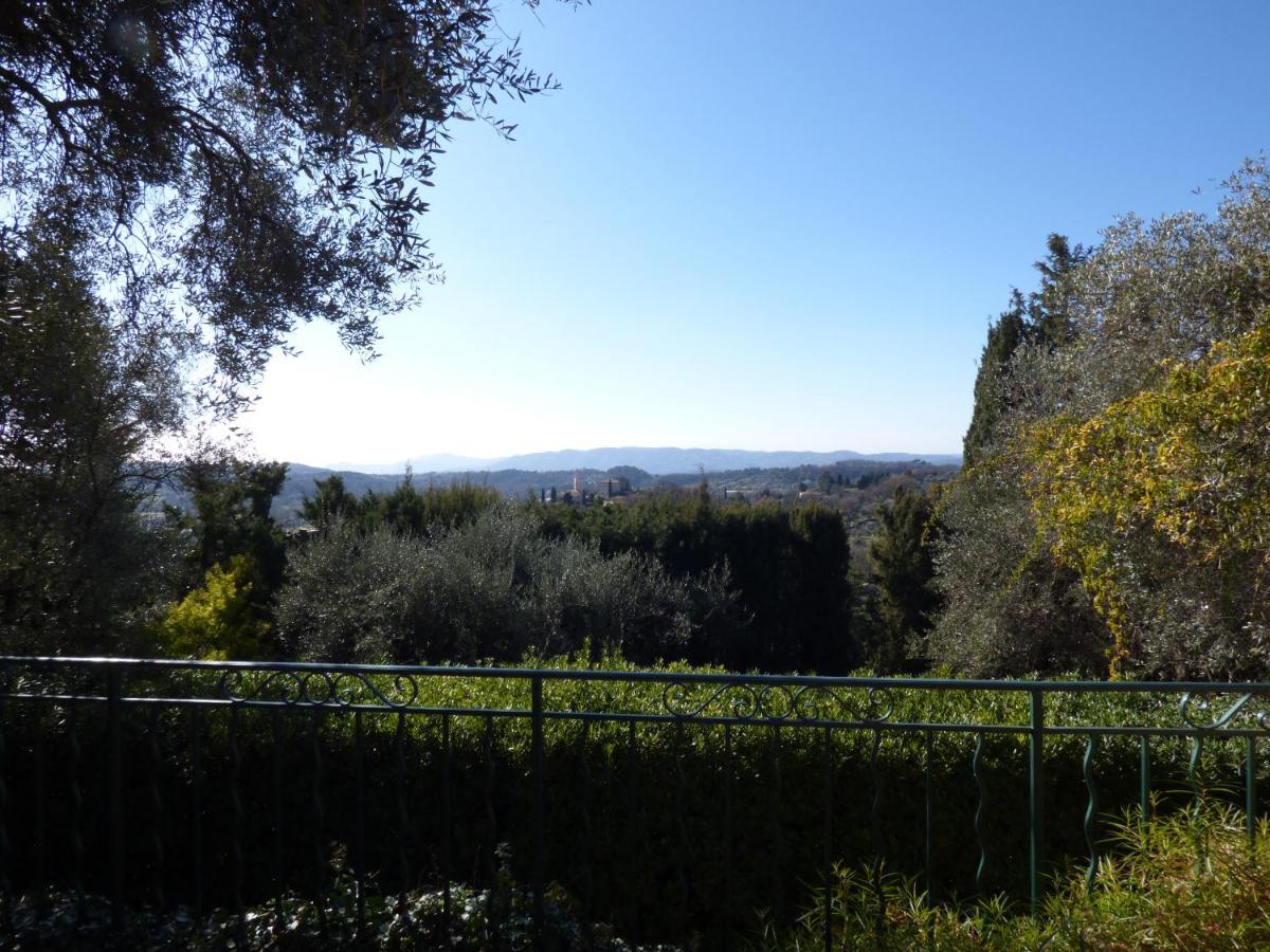 Apartment Cezanne With Heated Pool And Private Garden Chateauneuf-Grasse Bagian luar foto