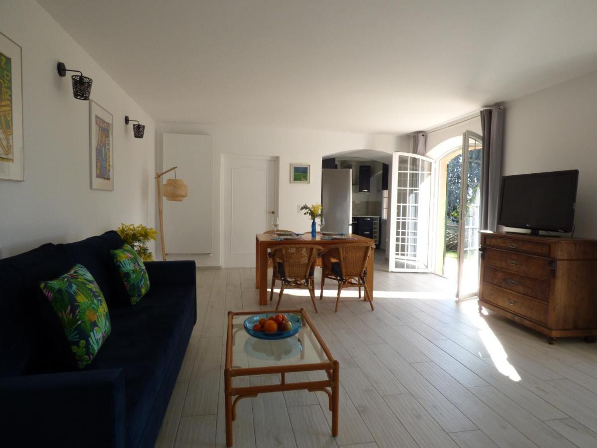 Apartment Cezanne With Heated Pool And Private Garden Chateauneuf-Grasse Bagian luar foto