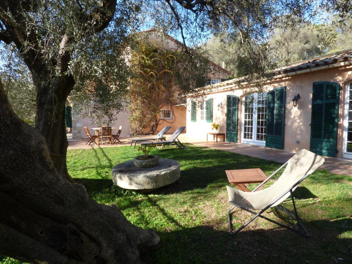 Apartment Cezanne With Heated Pool And Private Garden Chateauneuf-Grasse Bagian luar foto