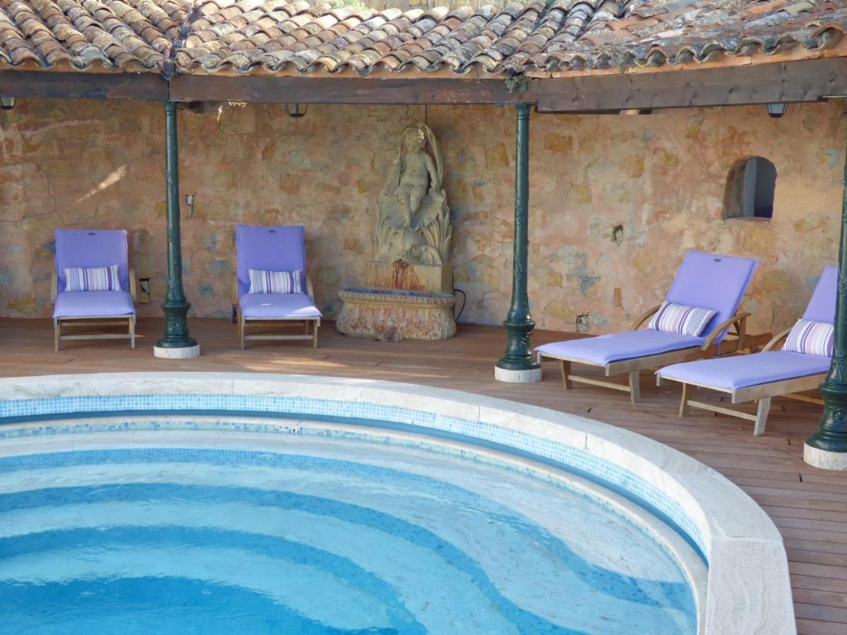 Apartment Cezanne With Heated Pool And Private Garden Chateauneuf-Grasse Bagian luar foto