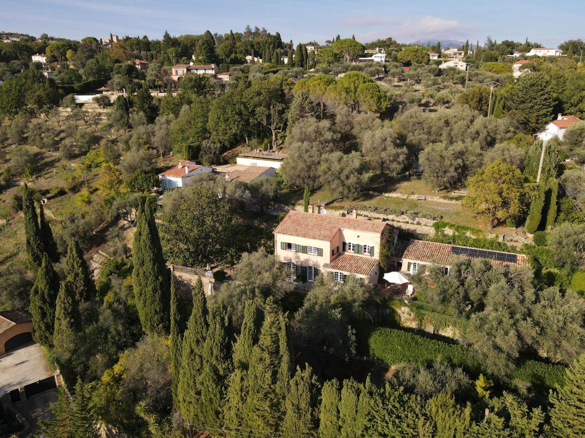 Apartment Cezanne With Heated Pool And Private Garden Chateauneuf-Grasse Bagian luar foto