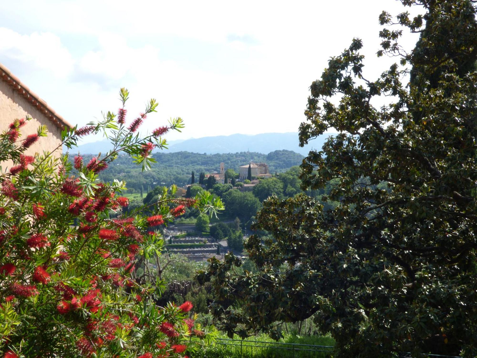 Apartment Cezanne With Heated Pool And Private Garden Chateauneuf-Grasse Bagian luar foto