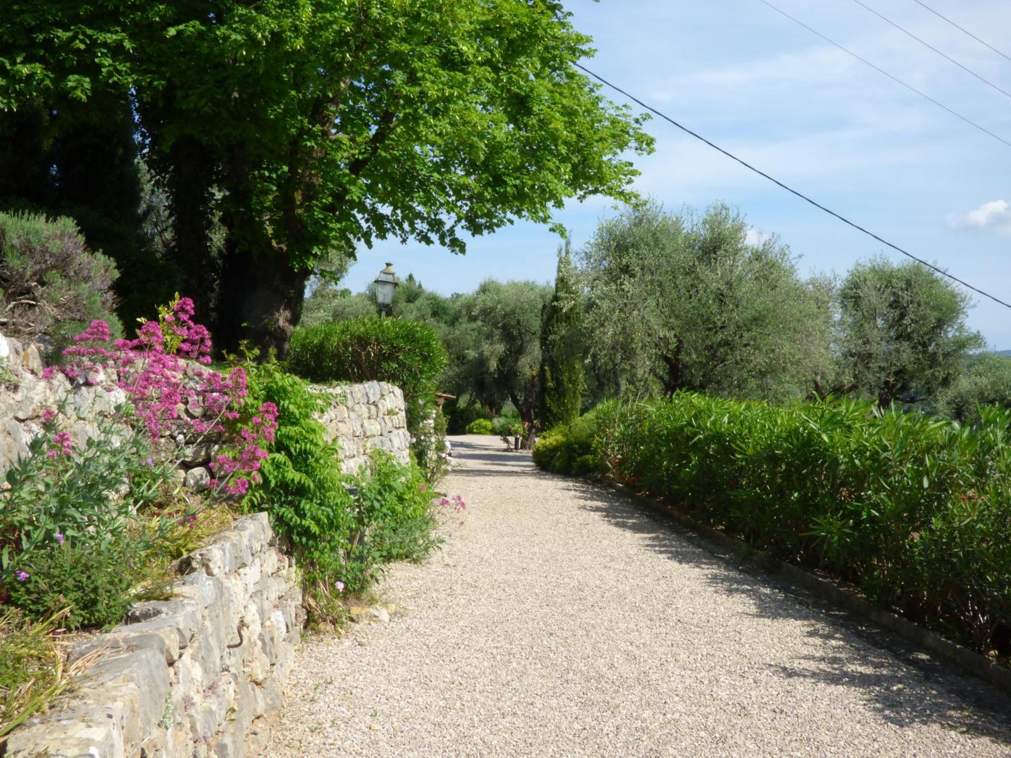 Apartment Cezanne With Heated Pool And Private Garden Chateauneuf-Grasse Bagian luar foto