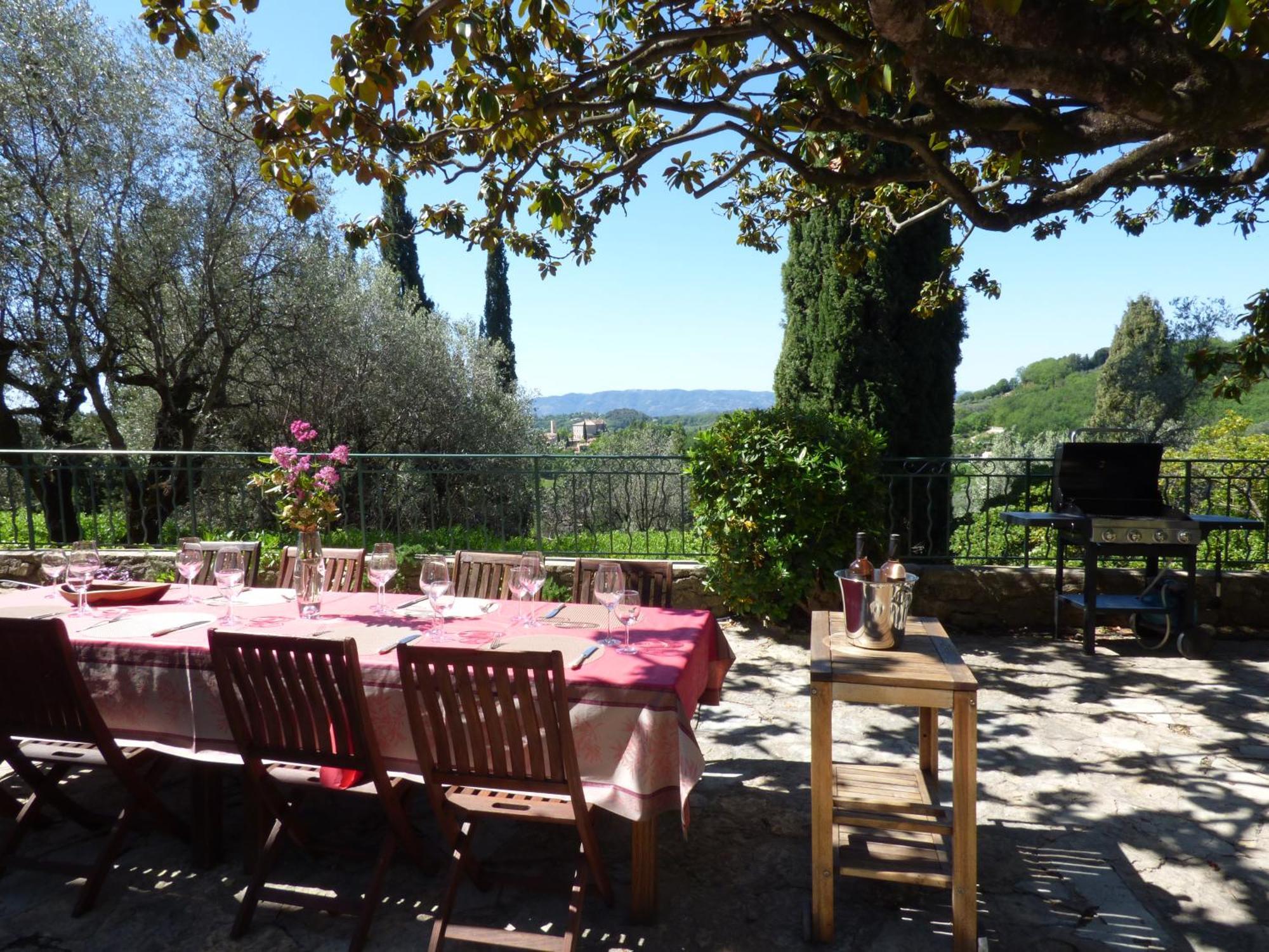 Apartment Cezanne With Heated Pool And Private Garden Chateauneuf-Grasse Bagian luar foto
