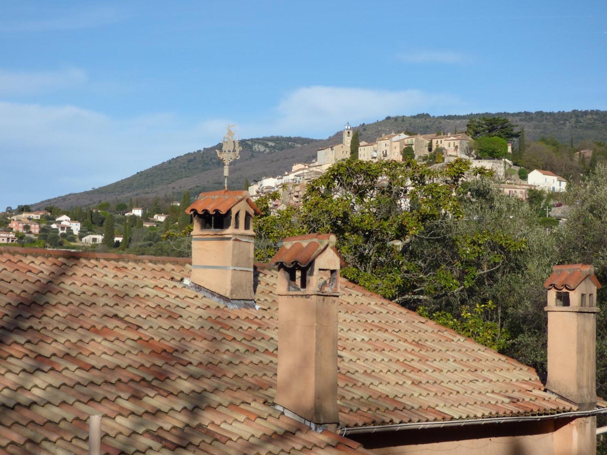 Apartment Cezanne With Heated Pool And Private Garden Chateauneuf-Grasse Bagian luar foto